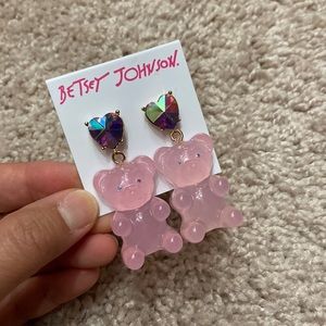 Betsey Johnson gummy bear earrings